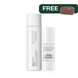 YOUTH Moisture Activating Serum PLUS Toner FREE Pouch